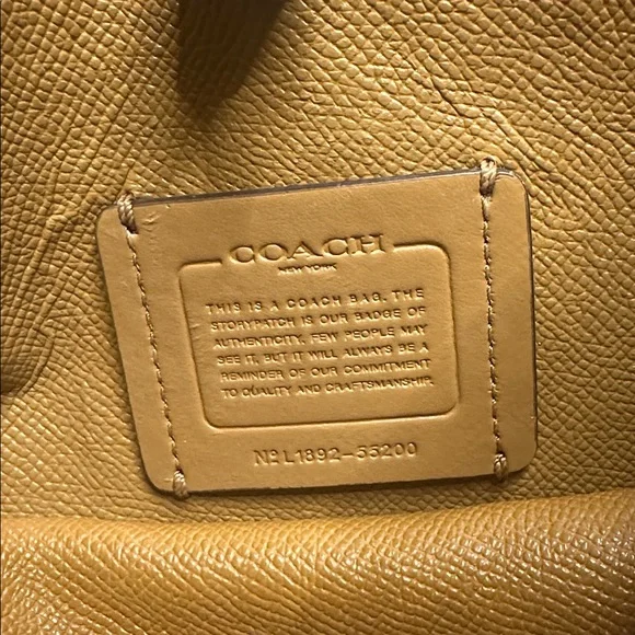 Coach Charlie Bucket Polished Pebbled Leather Crossbody Bag - Picture 13 of 16